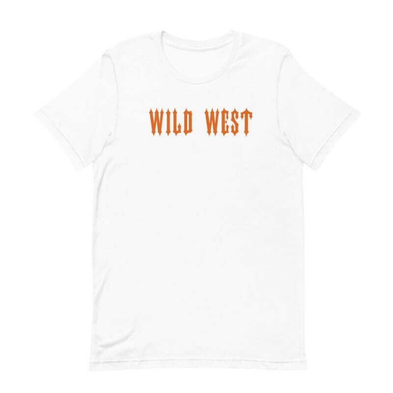 Férfi Trapstar Wild West Póló Fehér | Hungary RI08-167