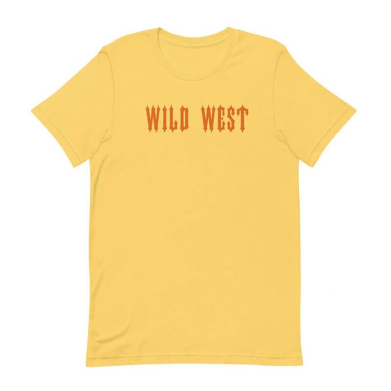 Férfi Trapstar Wild West Póló Sárga | Hungary VG58-379