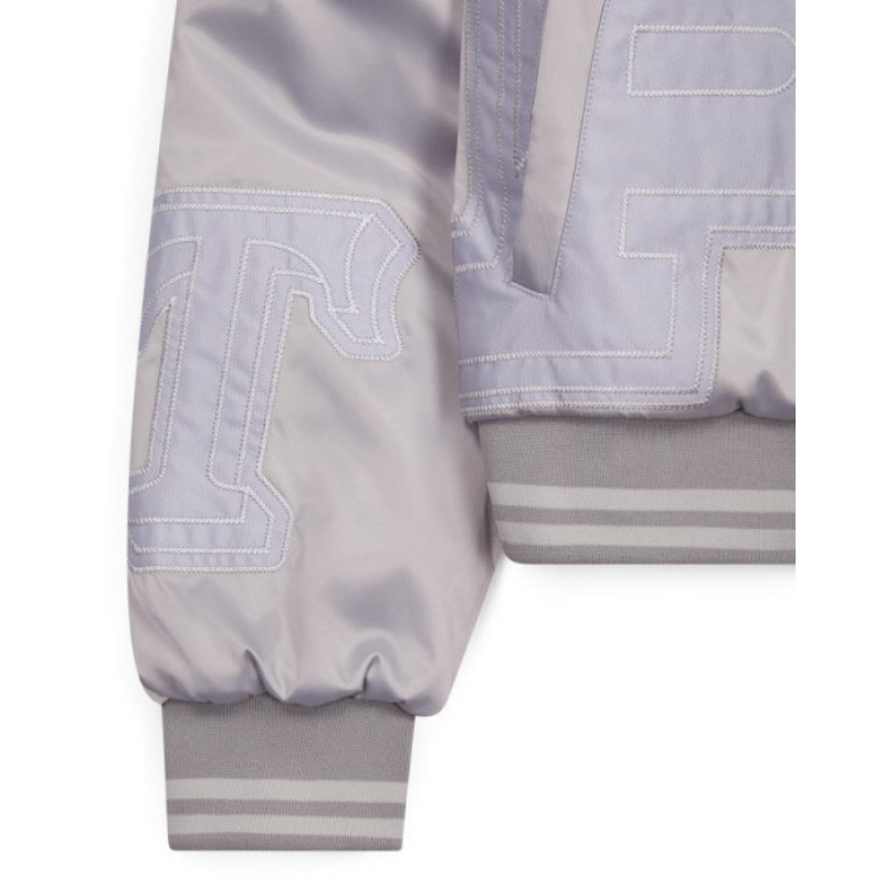 Férfi Trapstar Wildcard Stadium Jacket Felsőruházat Titán | Hungary BH29-845