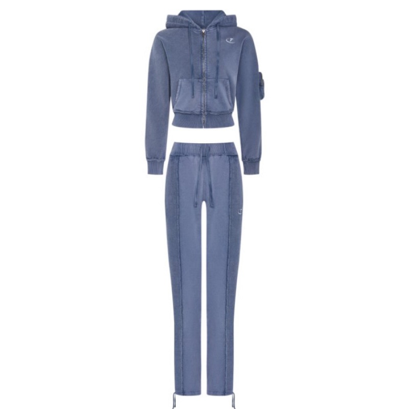 Női Trapstar Construct Batwing Hoodie Pulcsi Kék | Hungary GH32-884