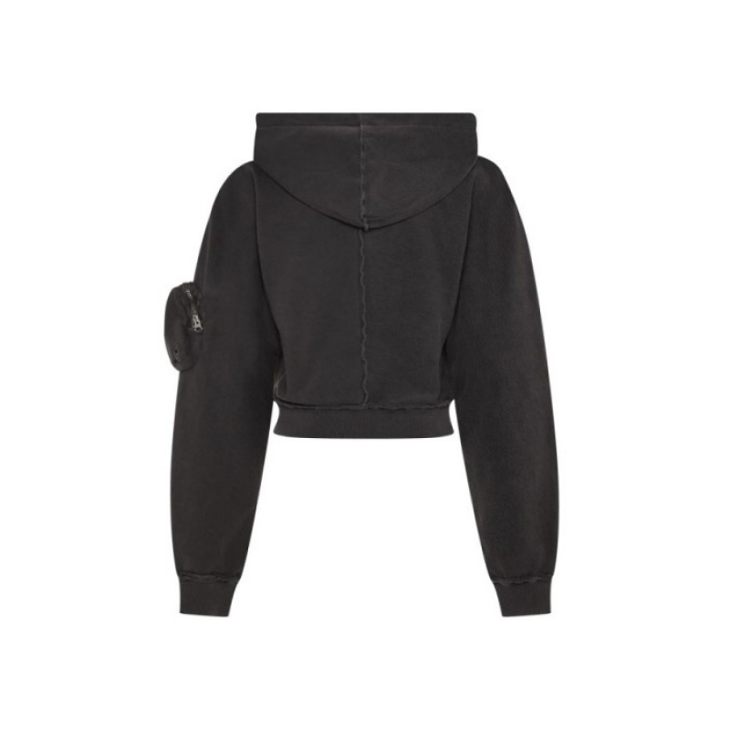 Női Trapstar Construct Batwing Hoodie Pulcsi Fekete | Hungary QE35-513