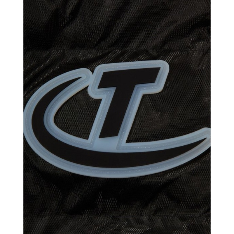 Női Trapstar Hyperdrive Sleeve Puffer Kabát Fekete Camo | Hungary KU03-477