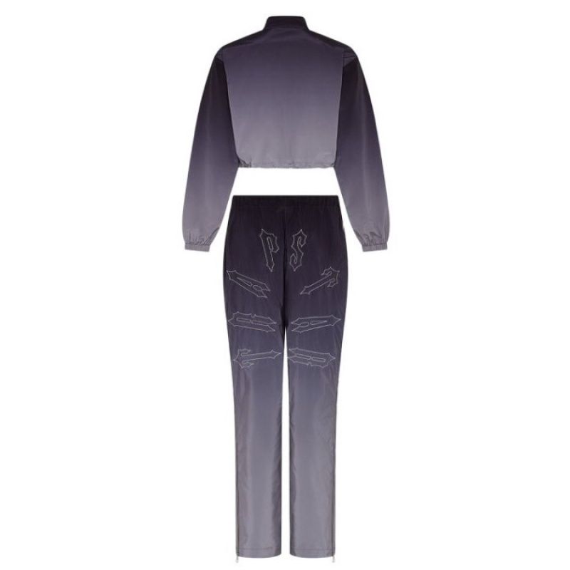 Női Trapstar Irongate Shellsuit Bottoms Nadrág Fekete | Hungary TT58-599