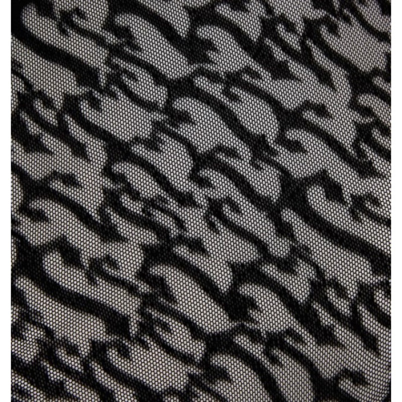 Női Trapstar Jacquard Mesh Halterneck Body Fekete | Hungary DP60-671