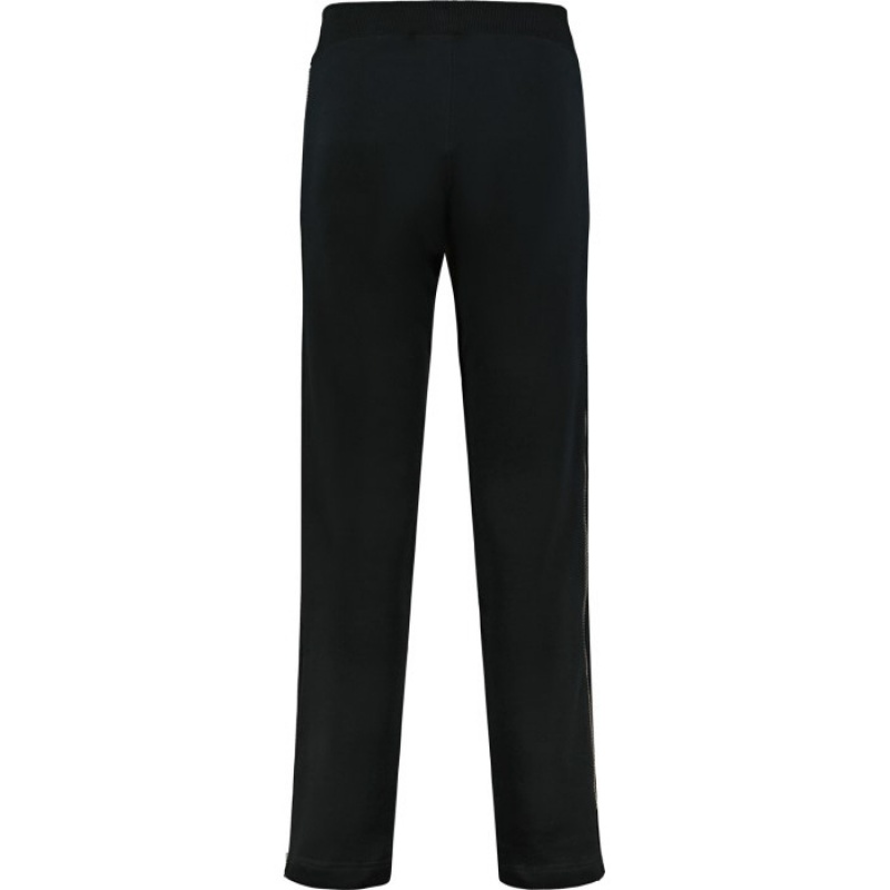 Női Trapstar Script Zip Leg Jogging Bottoms Nadrág Fekete Türkiz | Hungary IK93-432