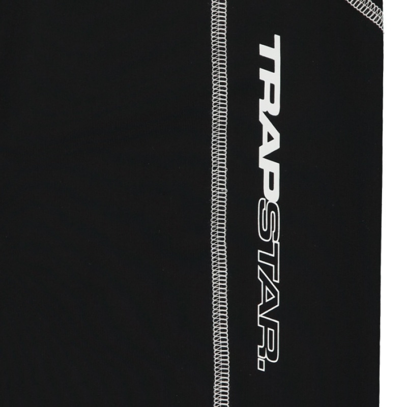 Női Trapstar TS-Star Leggings Fekete Fehér | Hungary VX80-467
