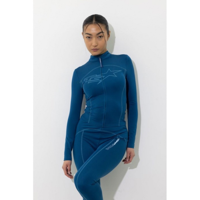 Női Trapstar TS-Star Leggings Türkiz | Hungary OR72-430