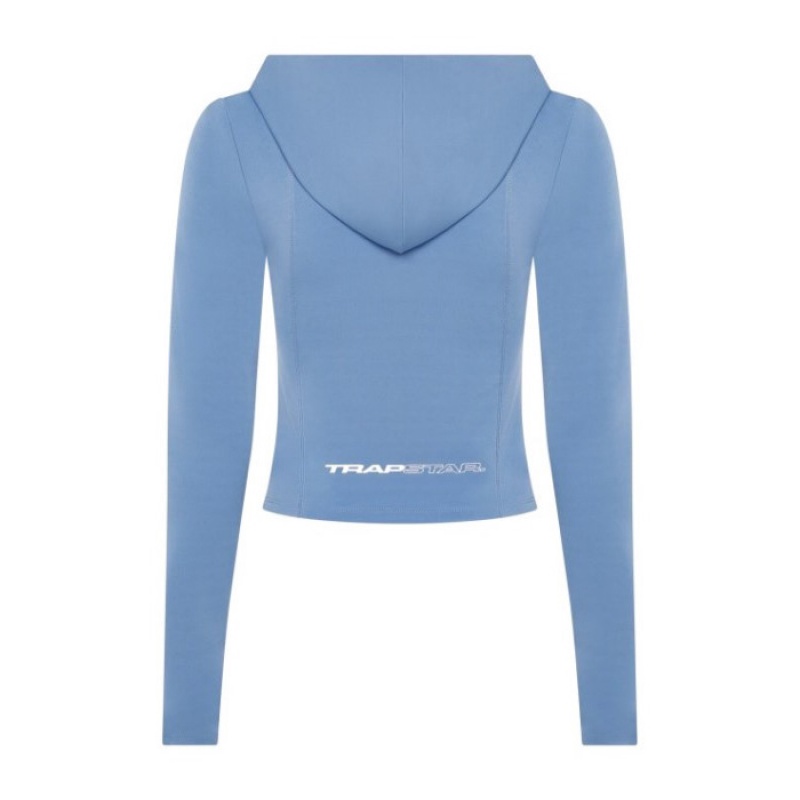 Női Trapstar TS-Star Zip Felső Kék | Hungary SM79-769