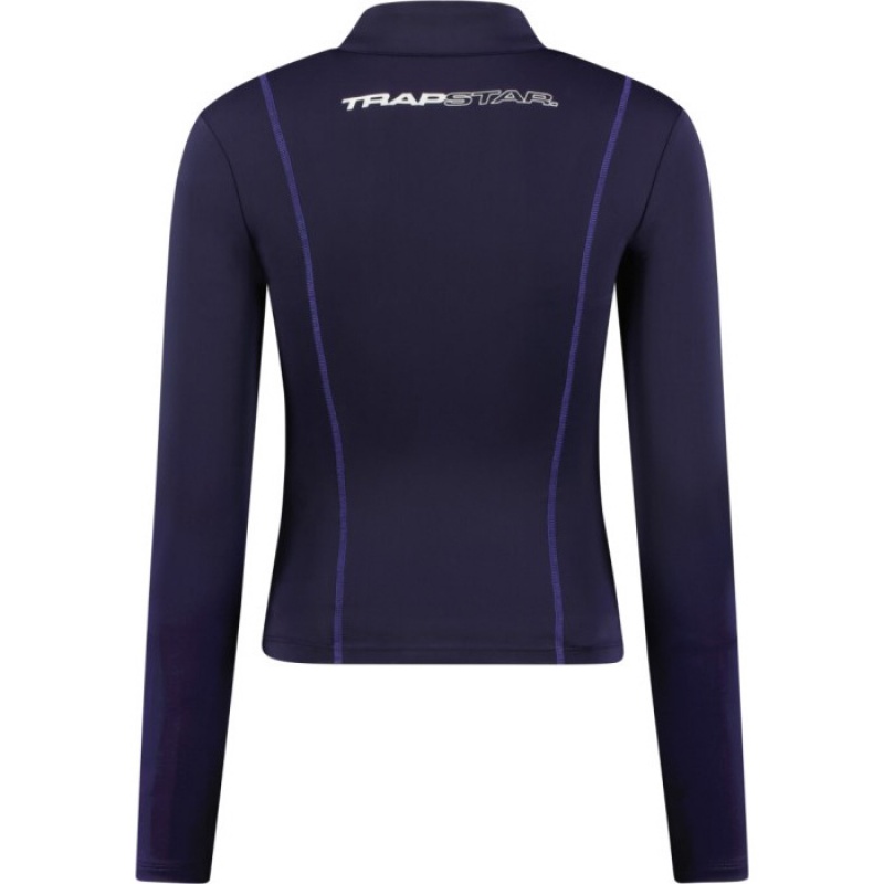 Női Trapstar TS-Star Zip Felső Lila | Hungary DY58-140