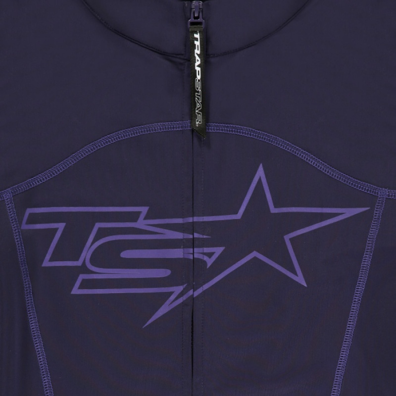 Női Trapstar TS-Star Zip Felső Lila | Hungary DY58-140