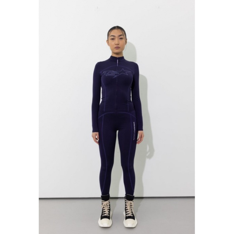 Női Trapstar TS-Star Zip Felső Lila | Hungary DY58-140