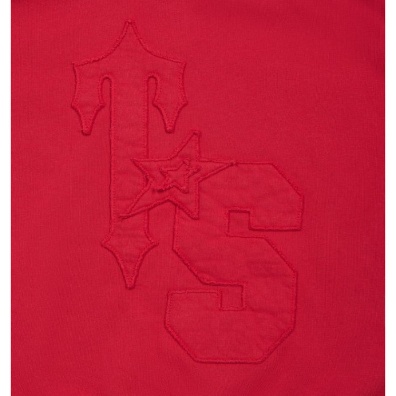 Női Trapstar TS-Star Zip Up Pálya Felső Piros | Hungary KE45-174