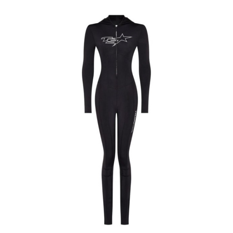 Női Trapstar TS Star Body Fekete Fehér | Hungary ME02-848