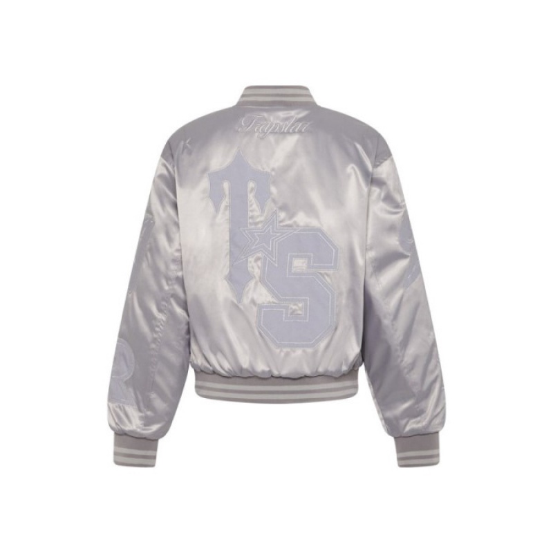 Női Trapstar Wildcard Stadium Jacket Kabát Titán | Hungary XP16-533